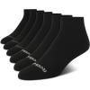 imageReebok Mens Quarter Socks  6 Pack Cushion Quarter Cut Ankle Socks for Men  Breathable Mens Athletic Socks Size 6125All Black