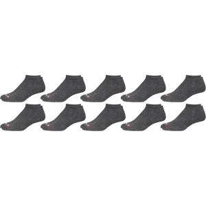 imageReebok Mens Low Cut Socks  12 Pack Performance Cushion Comfort No Show Socks  Breathable Athletic Socks for Men 6125Steel Grey