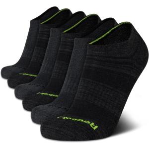 imageReebok Mens Low Cut Socks  6 Pack Basic Cushion Low Cut No Show Socks for Men  Mens Athletic Socks Size 6125BlackGrey Logo