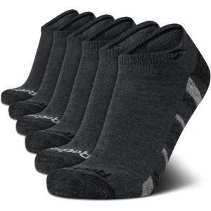 imageReebok Mens Low Cut Socks  6 Pack Basic Cushioned No Show Athletic Socks for Men Size 6125Stone Grey