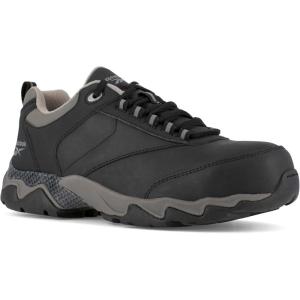 imageReebok Mens Rb1062 Beamer Safety Toe Athletic Work ShoesGreyBlackGrey