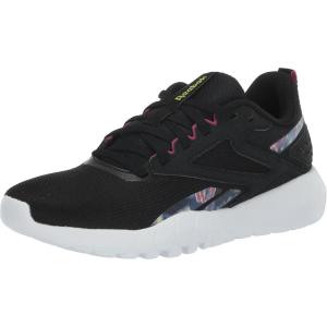 imageReebok Womens Flexagon Energy Tr 4 SneakerCore BlackAcid YellowSemi Proud Pink