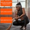 image1pc Unisex Athletic Sweatband  225in Thick Workout Headband wStay Dry Technology MoistureWicking FabricQuality Gym Hair Accessories for Active ComfortReebokgray