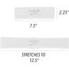 image1pc Unisex Athletic Sweatband  225in Thick Workout Headband wStay Dry Technology MoistureWicking FabricQuality Gym Hair Accessories for Active ComfortReebokwhite