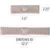 image1pc Unisex Athletic Sweatband  225in Thick Workout Headband wStay Dry Technology MoistureWicking FabricQuality Gym Hair Accessories for Active ComfortReebokgray