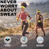 image3pc Unisex Athletic Sweatband Set  225in Workout Headband ampamp 325in Wristbands wStay Dry Technology Terry Cloth Band MoistureWicking Fabric  Quality Fitness Accessories for Active ComfortReebokNeon Yellow