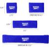image3pc Unisex Athletic Sweatband Set  225in Workout Headband ampamp 325in Wristbands wStay Dry Technology Terry Cloth Band MoistureWicking Fabric  Quality Fitness Accessories for Active ComfortReebokBlue