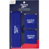 image3pc Unisex Athletic Sweatband Set  225in Workout Headband ampamp 325in Wristbands wStay Dry Technology Terry Cloth Band MoistureWicking Fabric  Quality Fitness Accessories for Active ComfortReebokBlue
