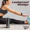 imageReebok Athletic Stainless Steel Water Bottle  Insulated Water Bottle 32 oz With Chug Lid  Double Wall Vacuum Insulated Sports Water Bottle BPA FreeBlack