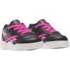imageReebok BabyGirls Kids Barbie Bb 4000 Ii SneakerBlackBlackPink Paradise