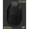 imageReebok Backpack  Lightweight Zipper Closure School Backpack ampamp Spacious Compartments  Everyday Bookbag ampamp Travel Bag Size One Size Black Jeri With Red LogoBlack Miles