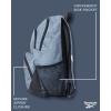 imageReebok Backpack  Lightweight Zipper Closure School Backpack ampamp Spacious Compartments  Everyday Bookbag ampamp Travel Bag Size One Size Black Jeri With Red LogoGrey Jeri