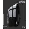 imageReebok Backpack  Lightweight Zipper Closure School Backpack ampamp Spacious Compartments  Everyday Bookbag ampamp Travel Bag Size One Size Black Jeri With Red LogoLight Heather Grey Roman