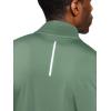 imageReebok Energy Mens Long Sleeve Performance 14 Zip TopDuck Green