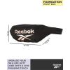 imageReebok Fanny Pack  Lightweight Stylish Crossbody Waist Belt Bags for Women and Men with Adjustable Strap Size One Size Davis Black With Rose Gold LogoFoundation Black With Rose Gold Logo