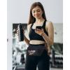 imageReebok Fanny Pack  Lightweight Stylish Crossbody Waist Belt Bags for Women and Men with Adjustable Strap Size One Size Davis Black With Rose Gold LogoDavis Black With Rose Gold Logo