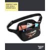 imageReebok Fanny Pack  Lightweight Stylish Crossbody Waist Belt Bags for Women and Men with Adjustable Strap Size One Size Davis Black With Rose Gold LogoDavis Black With Rose Gold Logo