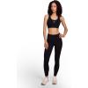 imageReebok High Speed Womens Medium Impact Sports Bra  with Removeable Cups ampamp Elastic Hem BandBlack