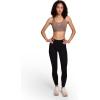 imageReebok High Speed Womens Medium Impact Sports Bra  with Removeable Cups ampamp Elastic Hem BandFossil