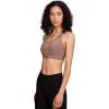 imageReebok High Speed Womens Medium Impact Sports Bra  with Removeable Cups ampamp Elastic Hem BandFossil