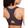 imageReebok High Speed Womens Medium Impact Sports Bra  with Removeable Cups ampamp Elastic Hem BandSmoky Volcano