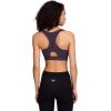 imageReebok High Speed Womens Medium Impact Sports Bra  with Removeable Cups ampamp Elastic Hem BandSmoky Volcano