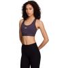 imageReebok High Speed Womens Medium Impact Sports Bra  with Removeable Cups ampamp Elastic Hem BandSmoky Volcano