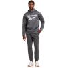 imageReebok Mens Cotton Vital Fleece SweatpantCharcoal Heather