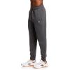 imageReebok Mens Cotton Vital Fleece SweatpantCharcoal Heather