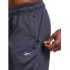 imageReebok Mens Fleece Tech Sweatpant Zippered Pockets Athletic JoggersEbony