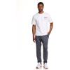 imageReebok Mens Fleece Tech Sweatpant Zippered Pockets Athletic JoggersEbony Heather