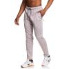 imageReebok Mens Fleece Tech Sweatpant Zippered Pockets Athletic JoggersOpal Grey