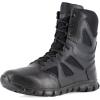 imageReebok Mens Rb8806 Sublite Cushion Soft Toe 8quot Tactical Waterproof Boot with Side Zipper Black MilitaryBlack