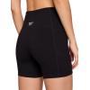imageReebok Odyssey Highrise Womens Compression Shorts  5quot InseamBlack