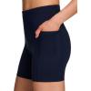 imageReebok Odyssey Highrise Womens Compression Shorts  5quot InseamDark Saphhire