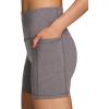 imageReebok Odyssey Highrise Womens Compression Shorts  5quot InseamFlint Grey Heather