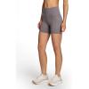 imageReebok Odyssey Highrise Womens Compression Shorts  5quot InseamFlint Grey Heather