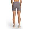 imageReebok Odyssey Highrise Womens Compression Shorts  5quot InseamFlint Grey Heather