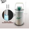 imageReebok Stainless Steel Water Bottle For Camping  Insulated Water Bottle 32 oz  Double Wall Vacuum Insulated Camping Water Bottle BPA FreeGray
