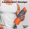 imageReebok Stainless Steel Water Bottle For Outdoor  Insulated Water Bottle 40 oz With Chug Lid ampamp Silicone Sleeves  Double Wall Vacuum Insulated Sports Water Bottle BPA Free OrangeNavyOrangeNavy