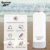 imageReebok Stainless Steel Wide Mouth Water Bottle With Flex Cap For Outdoor  32 oz  Double Wall Vacuum Insulated Sports Water Bottle With Silicone Sleeves BPA Free BlueWhite