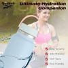 imageReebok Stainless Steel Wide Mouth Water Bottle With Flex Cap For Outdoor  32 oz  Double Wall Vacuum Insulated Sports Water Bottle With Silicone Sleeves BPA Free BlueBlue