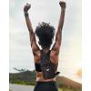 imageReebok Unisex Crossbody Sling Bags  Compact Convertible Strap Cross Body Bag Travel Sling Bag  Gym ampamp Travel Essential Size One Size Cosmos BlackCosmos Black Ombre