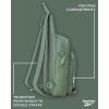 imageReebok Unisex Crossbody Sling Bags  Compact Convertible Strap Cross Body Bag Travel Sling Bag  Gym ampamp Travel Essential Size One Size Cosmos BlackCosmos Green