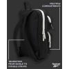 imageReebok Unisex Crossbody Sling Bags  Compact Convertible Strap Cross Body Bag Travel Sling Bag  Gym ampamp Travel Essential Size One Size Cosmos BlackMikayla Black