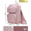 imageReebok Unisex Crossbody Sling Bags  Compact Convertible Strap Cross Body Bag Travel Sling Bag  Gym ampamp Travel Essential Size One Size Cosmos BlackMikayla Ashen Lilac