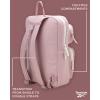 imageReebok Unisex Crossbody Sling Bags  Compact Convertible Strap Cross Body Bag Travel Sling Bag  Gym ampamp Travel Essential Size One Size Cosmos BlackMikayla Ashen Lilac