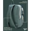 imageReebok Unisex Crossbody Sling Bags  Compact Convertible Strap Cross Body Bag Travel Sling Bag  Gym ampamp Travel Essential Size One Size Cosmos BlackMikayla Green