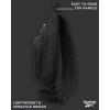 imageReebok Unisex Crossbody Sling Bags  Compact Convertible Strap Cross Body Bag Travel Sling Bag  Gym ampamp Travel Essential Size One Size Cosmos BlackMadeline Black