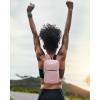 imageReebok Unisex Crossbody Sling Bags  Compact Convertible Strap Cross Body Bag Travel Sling Bag  Gym ampamp Travel Essential Size One Size Cosmos BlackMikayla Ashen Lilac